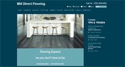 Desktop Screenshot of milldirectfloorcoverings.com